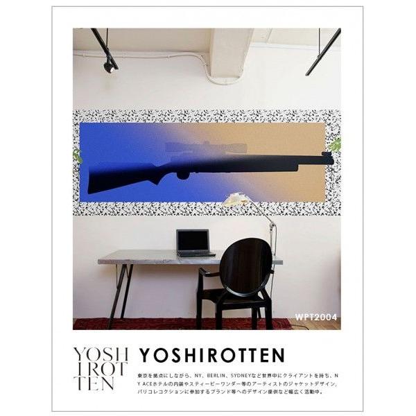 コラボ Yoshirotten 壁紙 クロス デザイナーズ 貼ってはがせる壁紙 内装 リウォール デザイナーズ 不織布 壁紙 Wpt04 壁紙 のトキワ