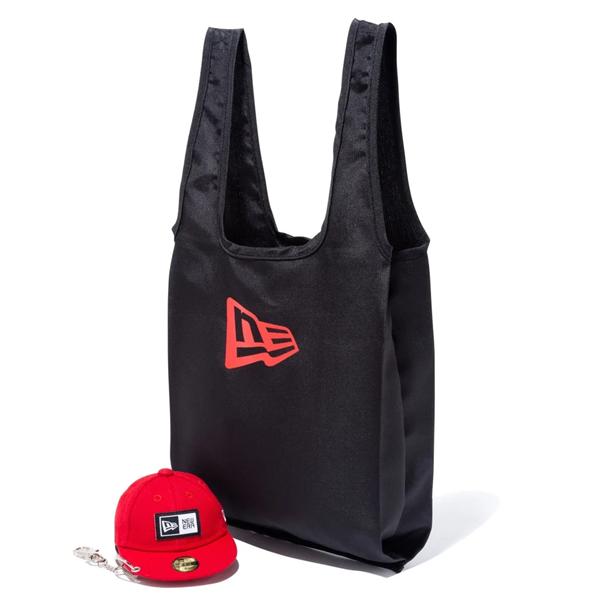 NEWERA キャップポーチ エコバッグ 8L ボックスロゴ スカーレット レッド エコバッグ ニューエラ ゴルフ 2026年モデル 14518214 送料無料 あす楽 あすつく