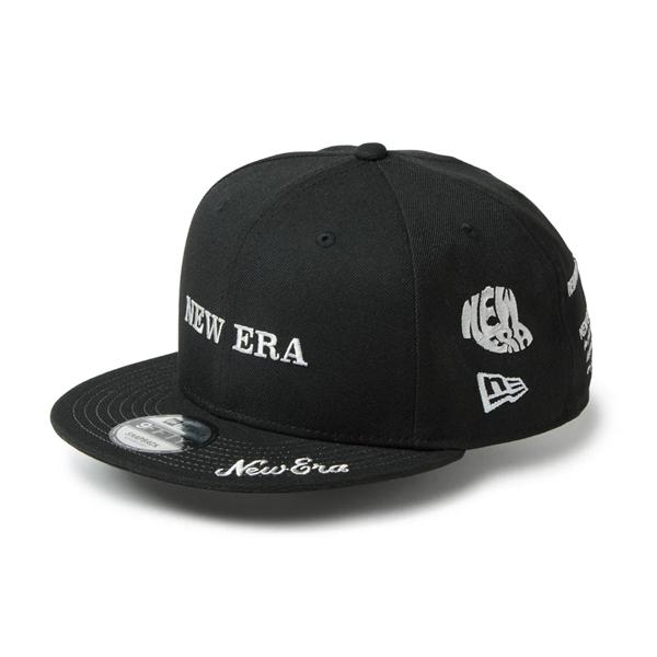 NEWERA GOLF ストレートキャップ 9FIFTY Archive Logo アーカイブロゴ ブラック 14747227 ゴルフ 男女兼用 送料無料 あす楽 あすつく