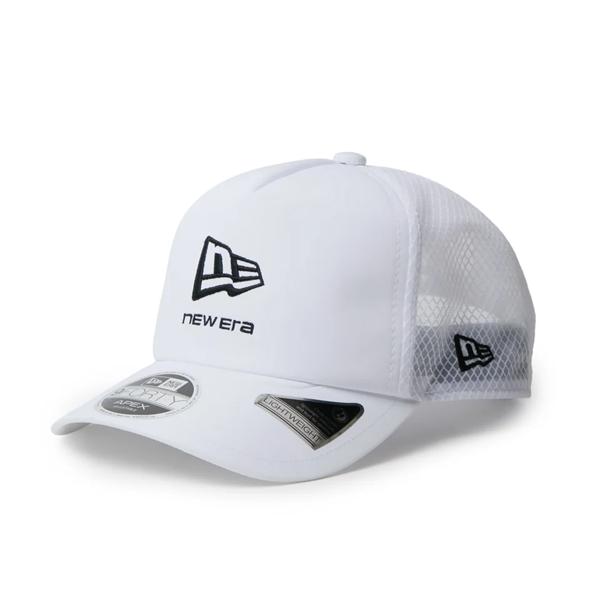 NEWERA 9FORTY APEX リニアロゴ ホワイト キャップ 帽子 メッシュ OSFM ワンサイズ 15125324 抗菌 男女兼用 送料無料 あす楽 あすつく