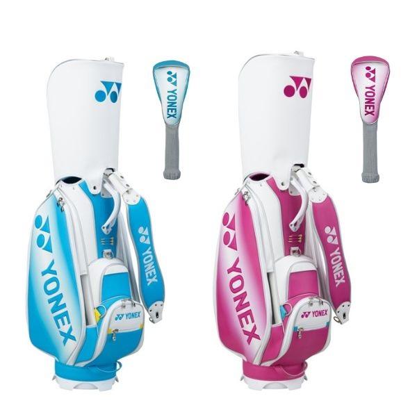 YONEX ゴルフバッグ・キャディバッグ ホワイト/ブルー ヘッドカバー YONEX ゴルフバッグ・キャディバッグ ホワイト/ブルー