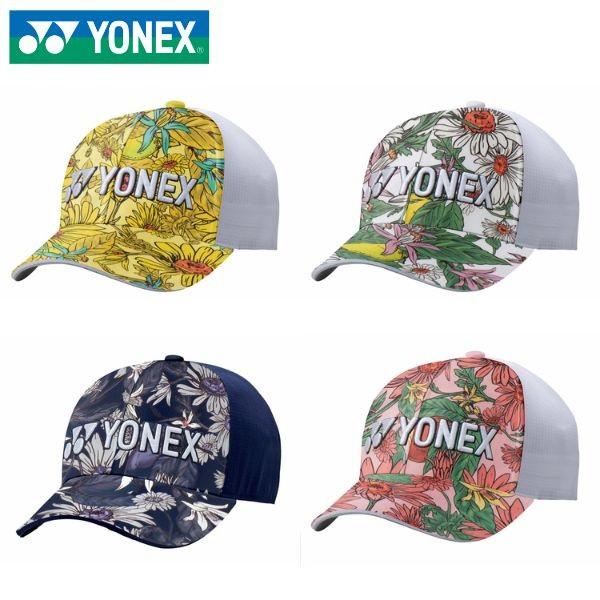 YONEX 花柄 メッシュキャップ 男女兼用 帽子 ゴルフ テニス YONEX 花柄 メッシュキャップ 男女兼用 帽子 ゴルフ テニス