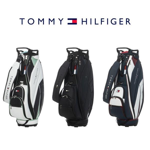 新品 トミーヒルフィガーゴルフ キャディバッグ THMG5SC2 トリコロール TOMMY HILFIGER（トミー・ヒルフィガー） ゴルフ キャディバック