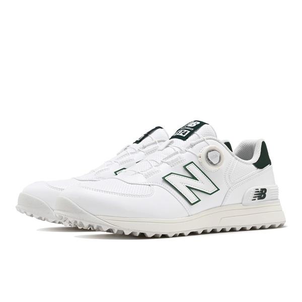 ニューバランス スパイクレス ゴルフシューズ 574 V4 SLボア U574B7A5 BOA 横幅2E 2026年モデル new balance 送料無料 あす楽 あすつく