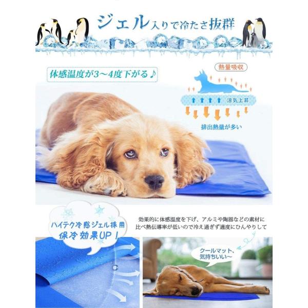 ペット ひんやりマット Rlana ひんやりマット熱中症対策暑さから解放 ペット用ひんやりマット ペット 冷却マット 多用途 犬猫夏対策 ひ Apaproduction Fr