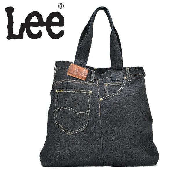 Lee リー リメイク デニム ライダース トートバッグ メンズ