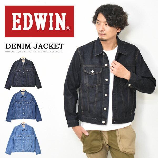 Edwin エドウィン ベーシック Gジャン デニムジャケット ジージャン デニム メンズ トップス ジーンズ トラッカージャケット 定番 送料無料 Et1115 Rex One 通販 Yahoo ショッピング