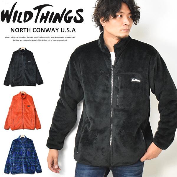 WILD THINGS ワイルドシングス シャギーフリース ジャケット メンズ