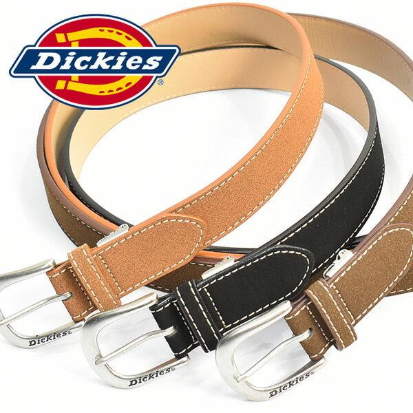 Dickies（ディッキーズ） スエード調 ステッチ PUレザーベルト メンズ