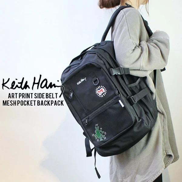 Keith Haring キースへリング アートプリント バックパック