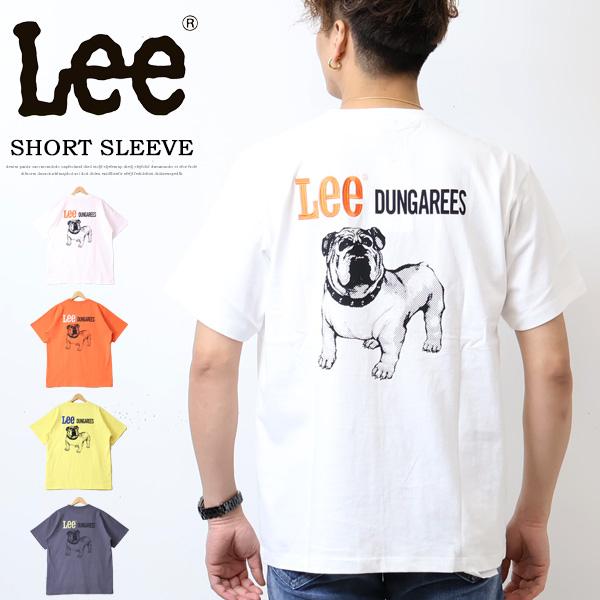 Lee リー ブルドッグプリント 半袖 Tシャツ メンズ レディース