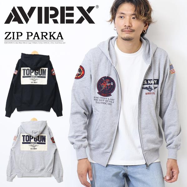 AVIREX トップガンマーヴェリック パーカー AVIREX アヴィレックス TOP GUN トップガン ダストデビル