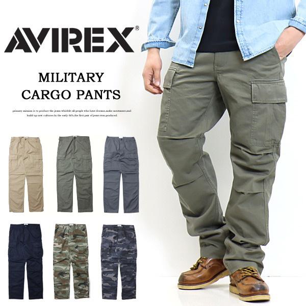 AVIREX アヴィレックス ベーシック ファティーグパンツ カーゴ AVIREX アヴィレックス ベーシック ファティーグパンツ カーゴ