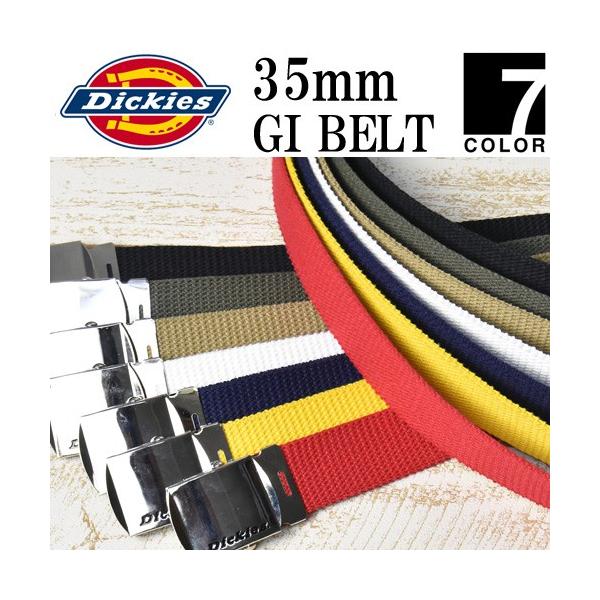 Dickies ディッキーズ GIベルト ガチャベルト 無地 メンズ ロゴ