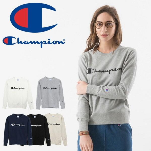 Sale セール Champion チャンピオン レディース ロゴプリント スウェットシャツ トレーナー プルオーバー ロゴトレーナー ウィメンズ 定番 Cw K015 Rex One 通販 Yahoo ショッピング