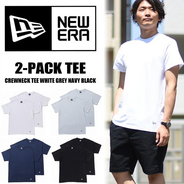 New Era ニューエラ 2枚組 2pack パックtシャツ 半袖tシャツ 無地 メンズ レディース ユニセックス Rex One 通販 Yahoo ショッピング