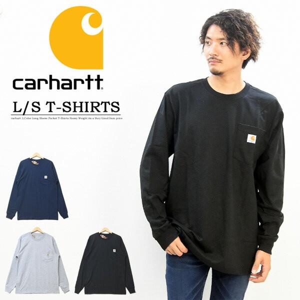 Carhartt カーハート 胸ポケット 長袖 Tシャツ 無地 ワン Carhartt カーハート 胸ポケット 長袖 Tシャツ 無地 ワン