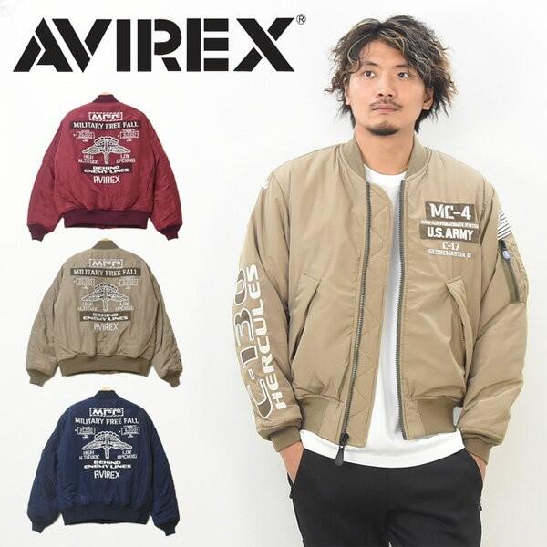 Sale Avirex アビレックス Ma 1ジャケット ミリタリーフリーフォール Type Ma 1 Mff Military Free Fall メンズ フライトジャケット アヴィレックス Rex One 通販 Yahoo ショッピング