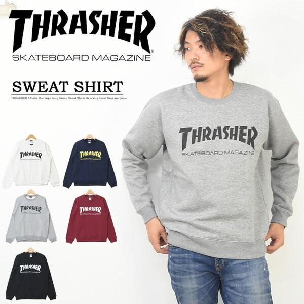 THRASHER（スラッシャー） ロゴプリント スウェットシャツ トレーナー