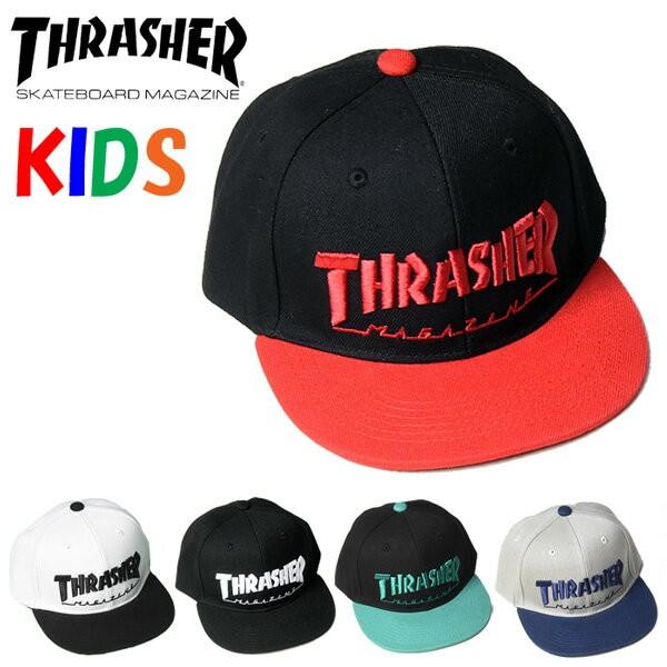 Thrasher スラッシャー キッズサイズ キャップ マグロゴ刺繍 帽子 ジュニア 男の子 女の子 Youth ユースサイズ 子供用 19th C80k Rex One 通販 Yahoo ショッピング