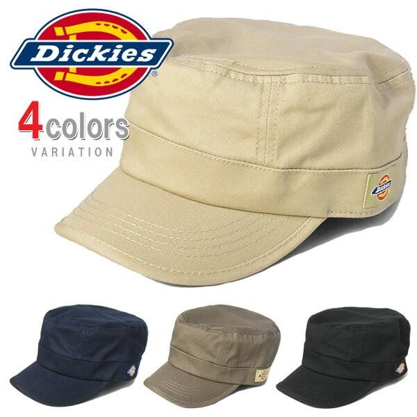 Dickies ディッキーズ スタンダード ワークキャップ 帽子 シンプル キャップ ブランドロゴ 17052400