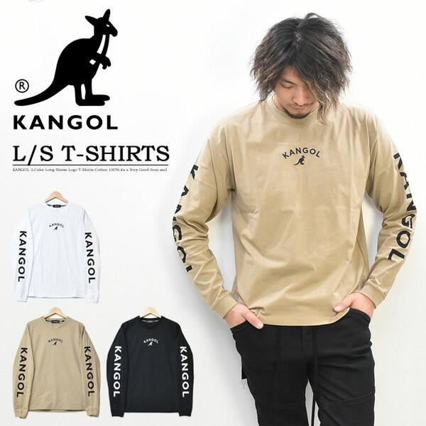Kangol カンゴール ロゴ刺繍 袖プリント 長袖 Tシャツ メンズ レディース ユニセックス ロンt ロゴtシャツ 袖ロゴプリント C50n Rex One 通販 Yahoo ショッピング