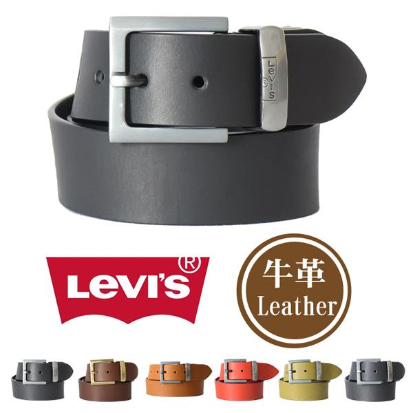 Levi's リーバイス メタルループ レザーベルト 本革 メンズ Levi's リーバイス メタルループ レザーベルト 本革 メンズ