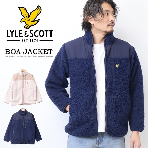 LYLE&SCOTT ライルアンドスコット ボアフリース ジップジャケット ボア 