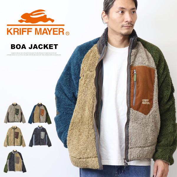 KRIFF MAYER（クリフメイヤー） シャギーボアジャケット メンズ