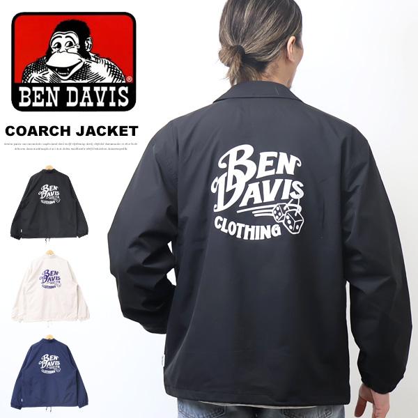 BEN DAVIS ベンデイビス クラシックロゴ コーチジャケット BEN DAVIS ベンデイビス クラシックロゴ コーチジャケット