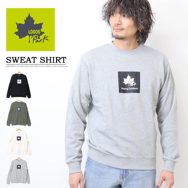 LOGOS（ロゴス） LOGOS Park ロゴスパーク ボックスロゴ スウェット