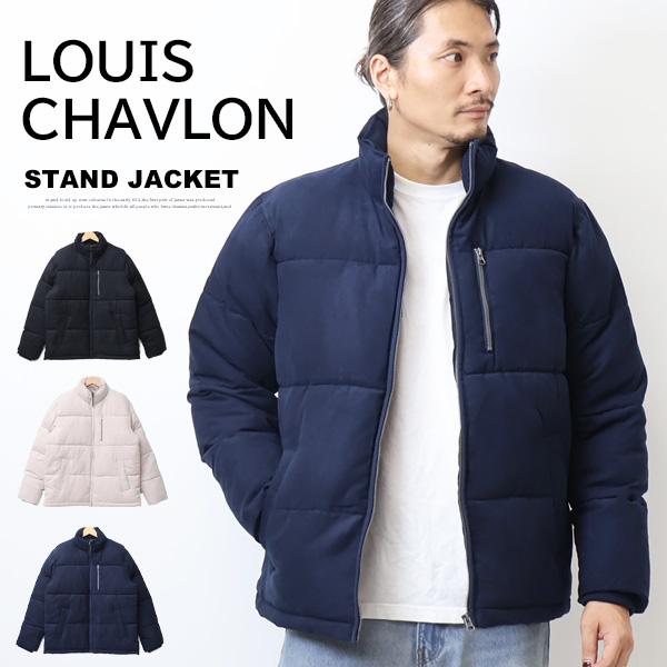 LOUIS CHAVLON ルイシャブロン ピーチ起毛 スタンドネック 中綿