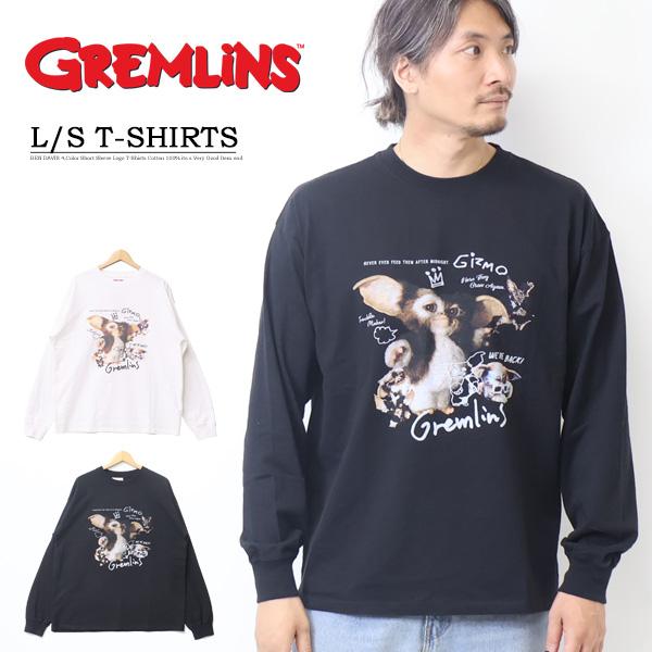 GREMLINES グレムリン コラージュプリント 長袖Tシャツ 長T ロンT