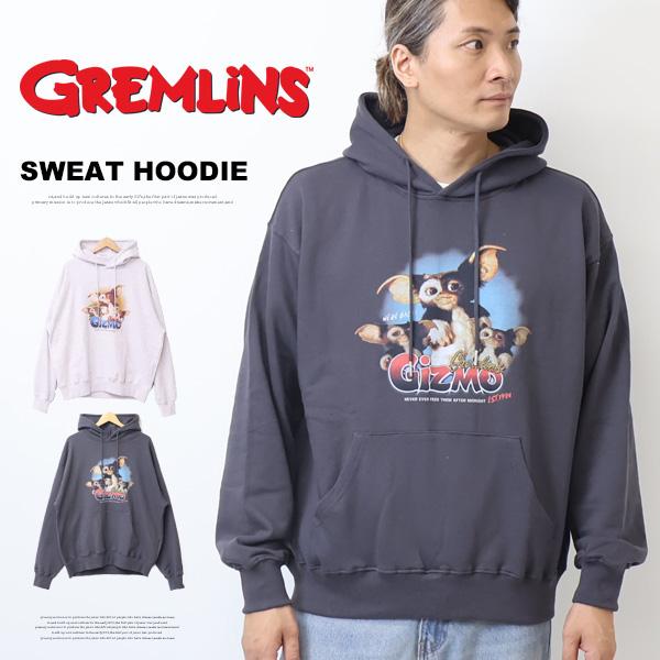 GREMLINES グレムリン フォトプリント スウェットパーカー 裏毛 GREMLINES グレムリン フォトプリント スウェットパーカー 裏毛