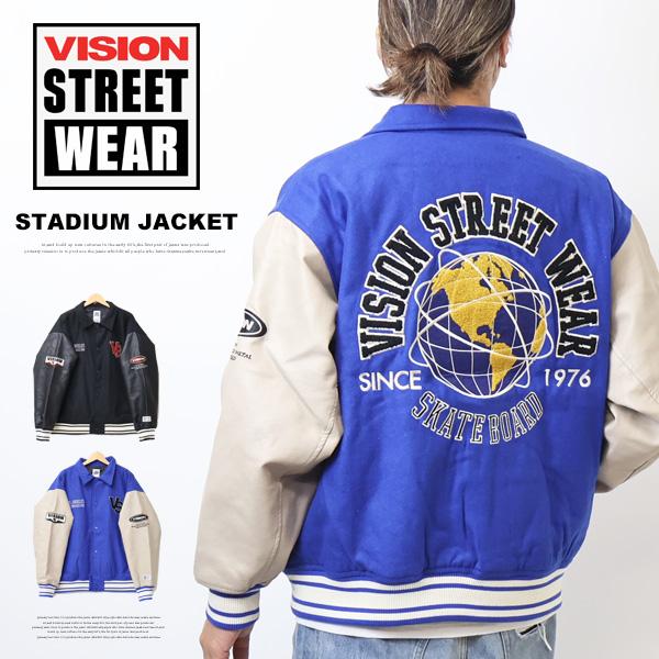 VISION STREET WEAR ビジョンストリートウェアー 襟付きワッペン VISION STREET WEAR ビジョンストリートウェアー 襟付きワッペン