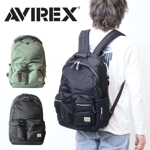 ○★新品未使用　AVIREX　フライト ナイロンバックパック　ブラック NEW FLIGHT NYLON BACKPACK / ニュー フライト ナイロン バック