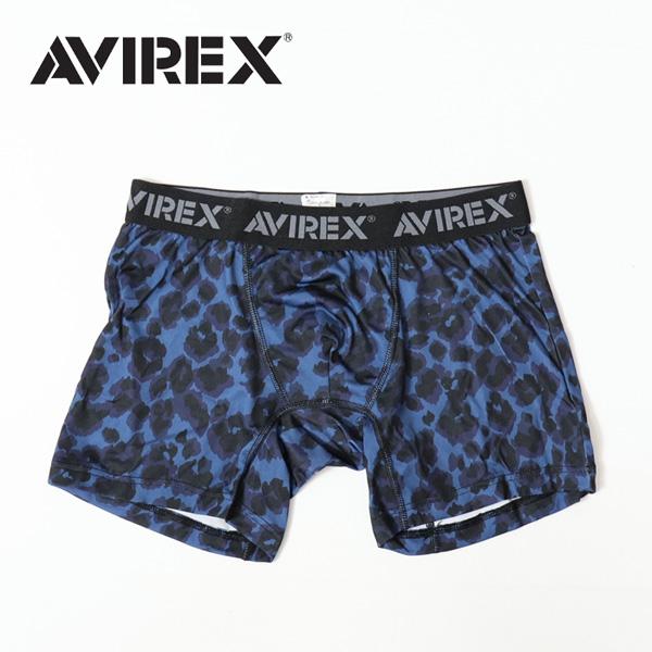 アビレックス　メンズ　パンツ AVIREX アヴィレックス ボクサーパンツ レオパード柄 アンダー