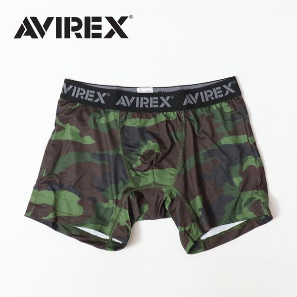 AVIREX（アヴィレックス） ボクサーパンツ カモフラ柄 アンダーウェア