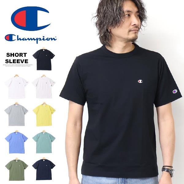 Champion（チャンピオン） 大きいサイズ ワンポイント 半袖Tシャツ 半T
