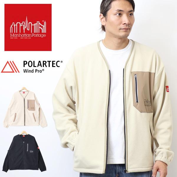Manhattan Portage（マンハッタンポーテージ） フリース ジップアップ