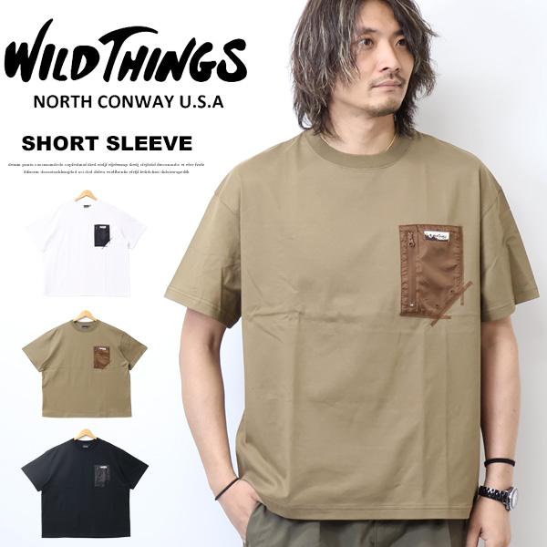 WILD THINGS ワイルドシングス CAMP POCKET T 胸ポケット 半袖Tシャツ