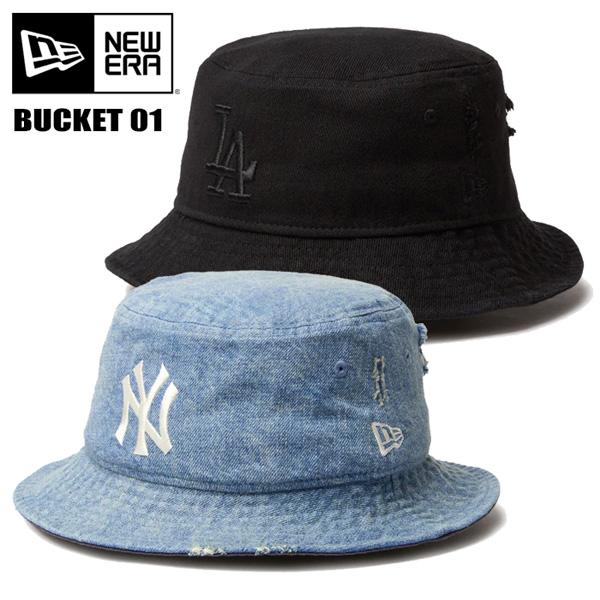 NEW ERA ニューエラ バケット01 Damaged Series バケットハット NEW ERA ニューエラ バケット01 Damaged Series バケットハット