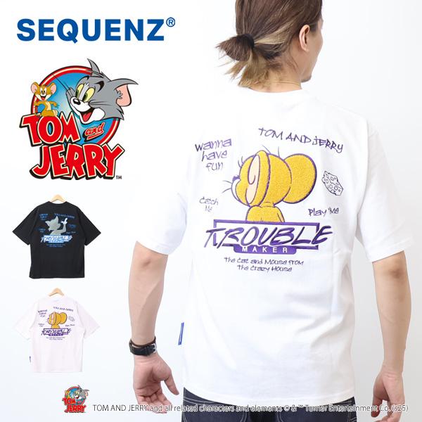 ヒグチユウコ トム派の1号ジェリー派の5号 限定版プリント Prosperity Sequence SEQUENZ トムとジェリー バック サガラ刺繍