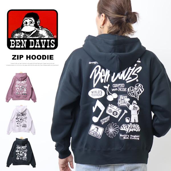 BEN DAVIS ベンデイビス モノトーングラフィック スウェット