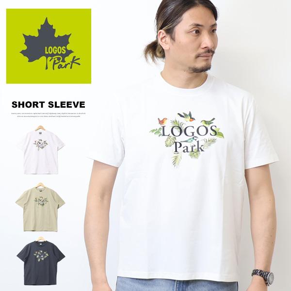 LOGOS（ロゴス） LOGOS Park ロゴスパーク プリント 半袖Tシャツ 半T