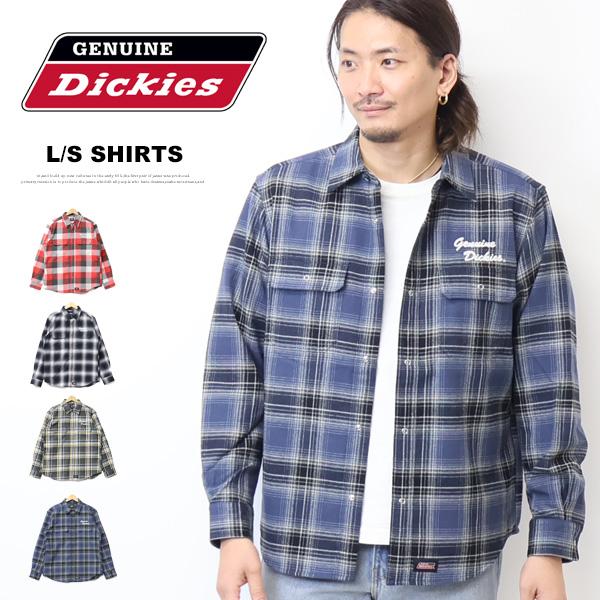 Dickies（ディッキーズ） GENUINE Dickies ジェニュイン 長袖 チェック