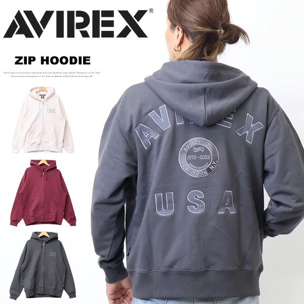 AVIREX アヴィレックス 50周年モデル バーシティロゴ スウェット