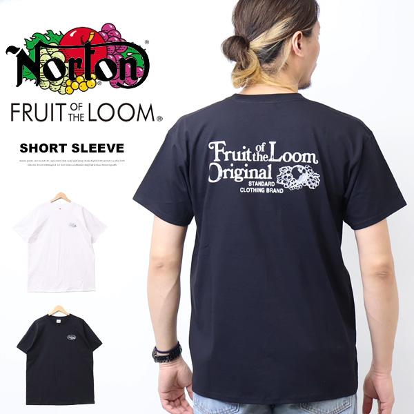 FRUIT OF THE LOOM フルーツオブザルーム バックプリント 半袖Tシャツ