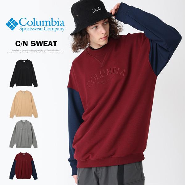 Columbia（コロンビア） バガスウェットグラフィッククルー 裏毛