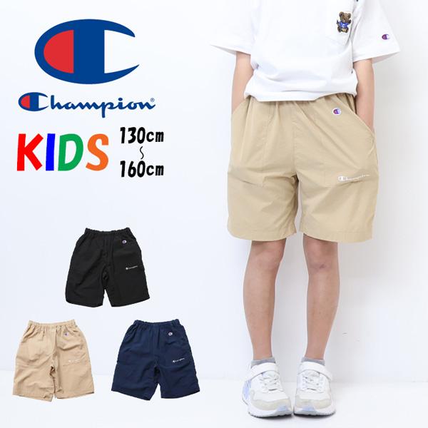 Champion（チャンピオン） キッズ シアサッカー地 ハーフパンツ